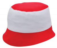 Red (PMS 199c) / White