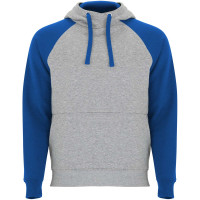 Heather grey, Royal blue